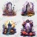 Halloween Tombstone Clipart Halloween PNG Halloween Clipart - Etsy