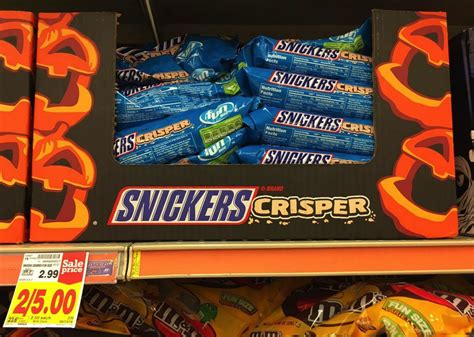 Snickers Crisper Fun Size Bags ONLY $0.88 at Kroger! - Kroger Krazy