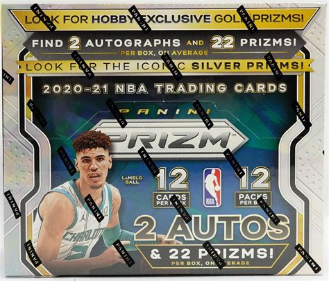 2020-21 BASKETBALL - PANINI PRIZM HOBBY BOX / BASKETBALL / PAQUETS ET BOITES