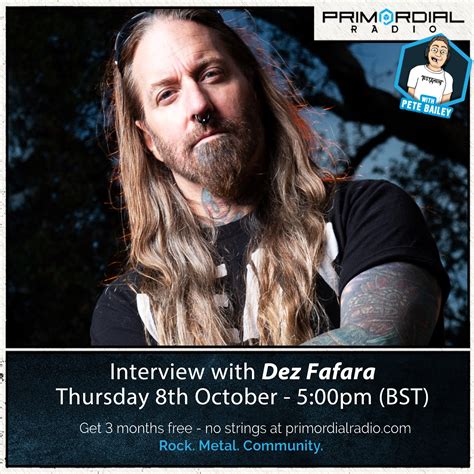 Interview with Dez Fafara from DevilDriver | Primordial Radio - Rock ...