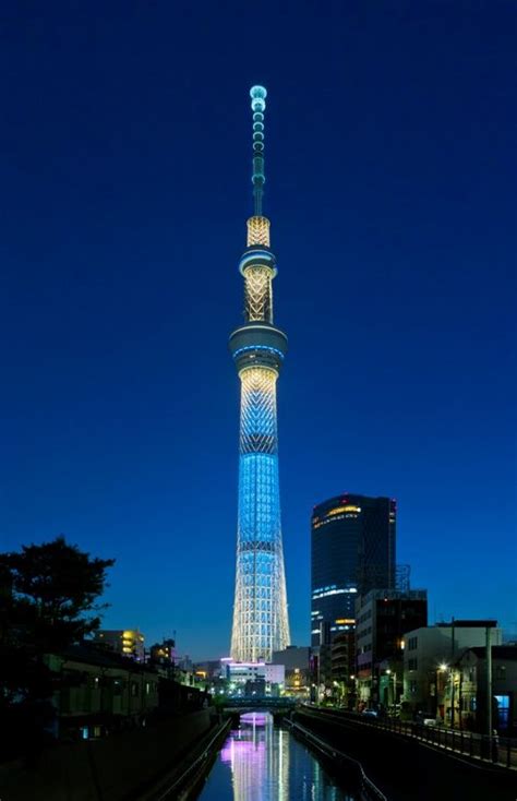 Tokyo Skytree is broadcasting tower with its total height at 634 metres ...