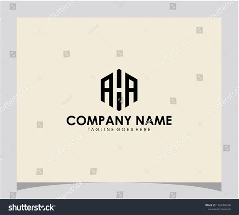 Aha Initial Icon Logo Design Vector Stock Vector (Royalty Free ...