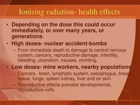 PPT - Uranium & Health: radiation and mining PowerPoint Presentation - ID:4789946