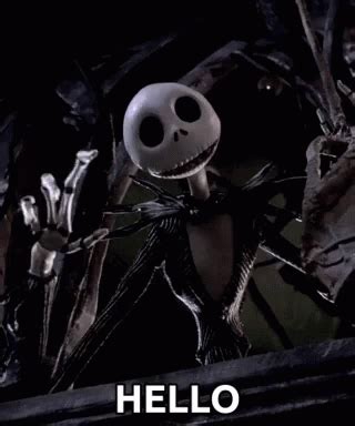Hello Halloween GIF - Hello Halloween Skeleton - Discover & Share GIFs