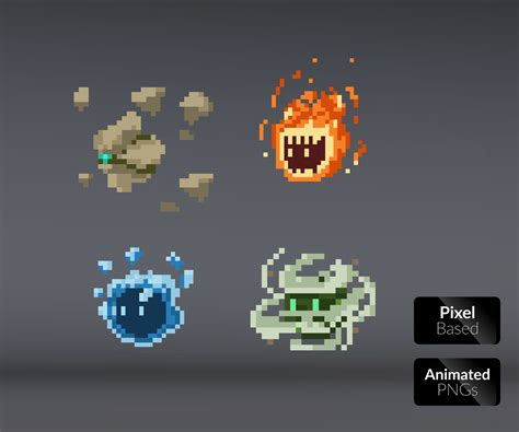 Animated Pixel Monsters Pack 1 | Game Art Partners