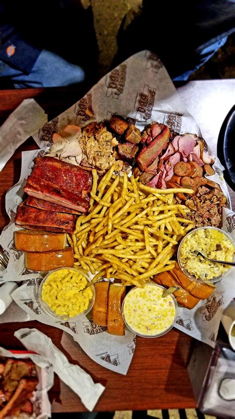 Smokey D's BBQ, The Whole Pit Platter, 2nd Ave location, Des Moines ...