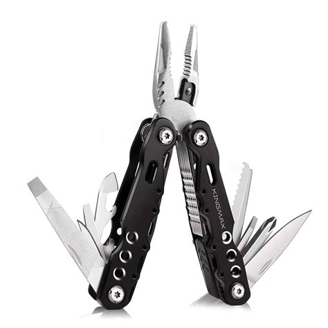 Multitool Knife, Stainless Steel Multi tool with Safety Locking