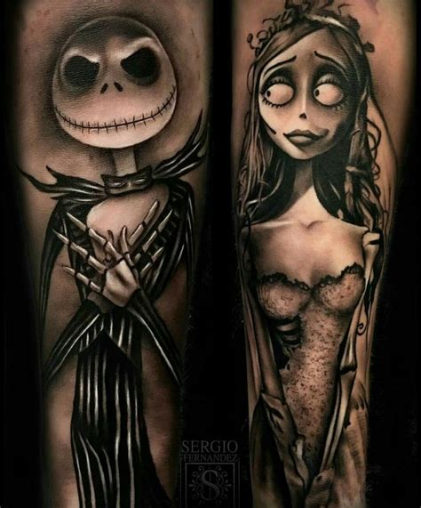 Pin by Paige Wills on TATTOOS | Christmas tattoo, Disney tattoos, Nightmare before christmas tattoo