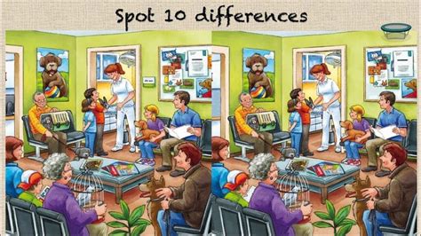 [Part1] Spot 15 differences in 60 seconds! Almost impossible! #spotthedifference | Easy drawings ...