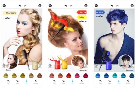 Top 10 Hair Color Apps to Try Before You Dye Your Hair