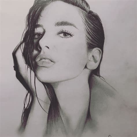 Dua Lipa drawing by Bisytes Art