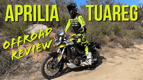 Aprilia Tuareg 660 | Off Road Review - YouTube