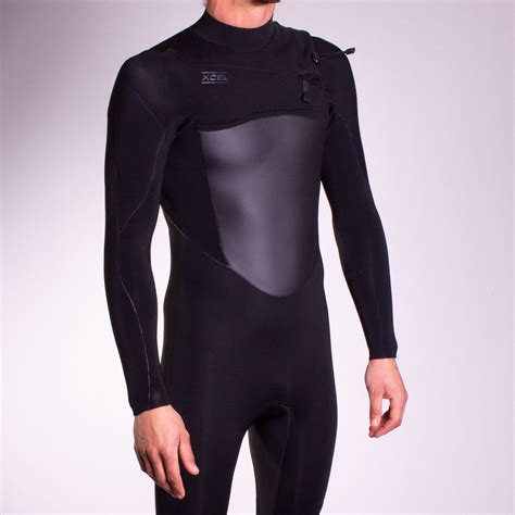 XCEL Men Wetsuit Infiniti X2 4/3 Black - Price, Reviews - EASY SURF Shop