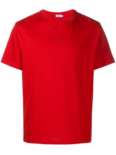 Plain Red Shirt Mens - 11emilio