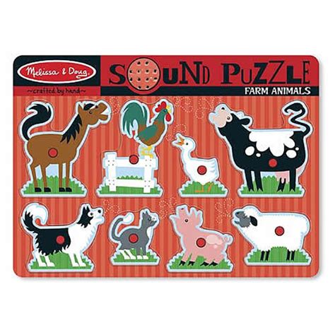 Melissa & Doug Farm Sound Puzzle