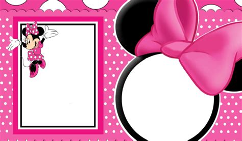 Minnie Mouse Frame Clipart - Png Download - Full Size Clipart (#4200862) - PinClipart | Minnie ...