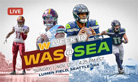 Commanders vs. Seahawks live stream: TV channel, how to watch