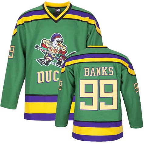 Adam Banks #99 Mighty Ducks Jersey – MOLPE