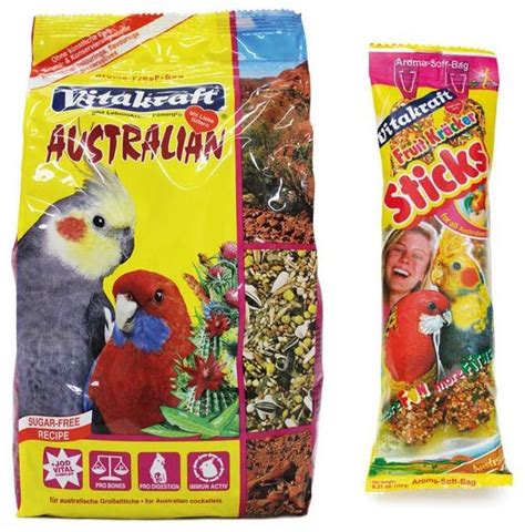 Vitakraft Australian Cockatiel Bird Treats & Food