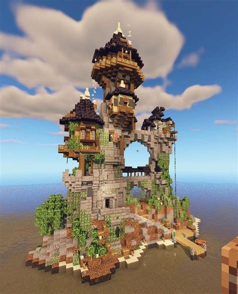 An old Wizard Tower (my first creative free-build): Minecraftbuilds ...