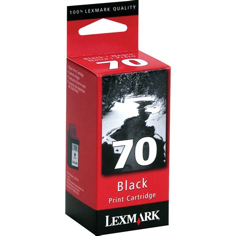 Lexmark 12A1970 #70 Black Ink Cartridge 12A1970 B&H Photo Video