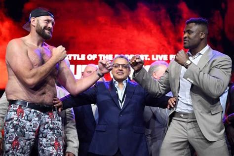 Boxing: Francis Ngannou thinks Tyson Fury cheats and warns about his ...