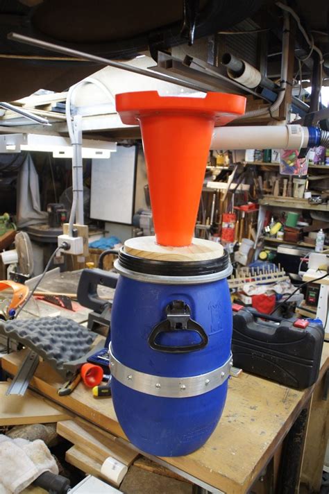 Dust Cyclone Made From a Traffic Cone : 4 Steps (with Pictures) - Instructables