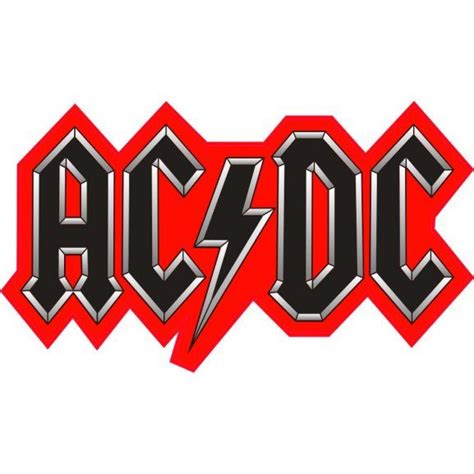 Logo of AC/DC | Acdc logo, Band posters, Acdc