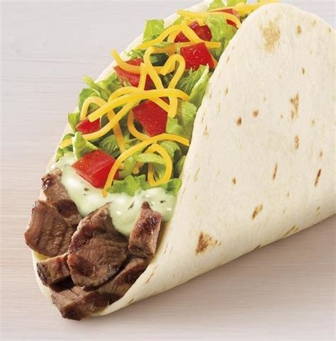 Taco Bell Grilled Steak Soft Taco Nutrition Facts