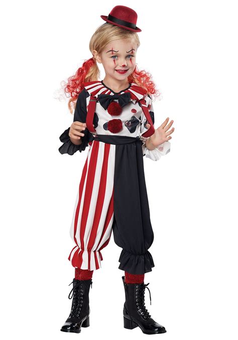 Toddler Creepy Clown Costume | Evil Clown Costumes