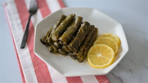 Vegetarian Stuffed Grape Leaves - Simply Lebanese