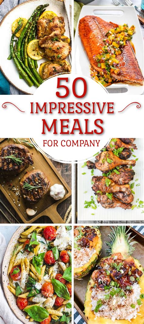 50 easy impressive meals for company impressive dinner recipes – Artofit