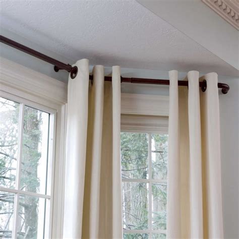 Bay Window Curtain Rods | For the Home | Pinterest