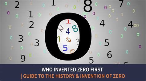 Who Invented Zero First | Guide to the History & Invention of Zero – Vishwashanti Gurukul World ...