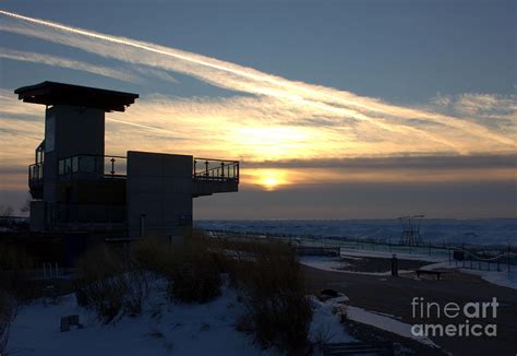 Grand Bend Winter Quiet Photograph by John Scatcherd - Fine Art America