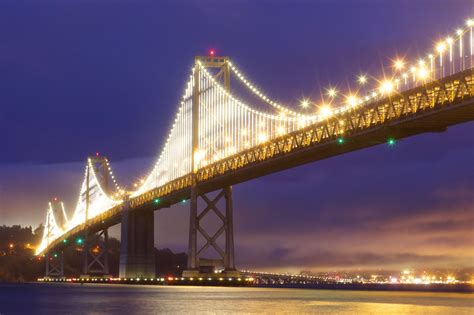 The Bay Lights Art Exhibit on the San Francisco Bay Bridge Bay Lights ...