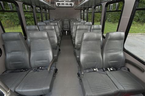 25 Passenger Mini Bus Interior - Atlantic Limo & Transporation