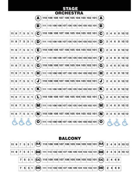 Smithtown Center for the Performing Arts Seating Chart- Theatre In New York