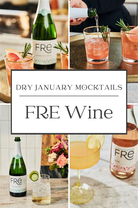 Dry January Mocktails | Dry january, Non alcoholic wine, Dried