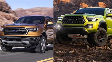 Toyota Tacoma vs. Ford Ranger: Look At The Strongest Points of Each Truck | Torque News