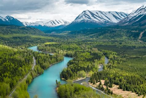 Conflux of the Kenai and Russian River this Spring : r/alaska