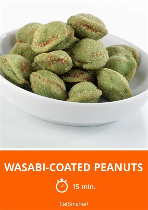 Wasabi-Coated Peanuts | Recipe in 2020 | Peanut recipes, Recipes ...