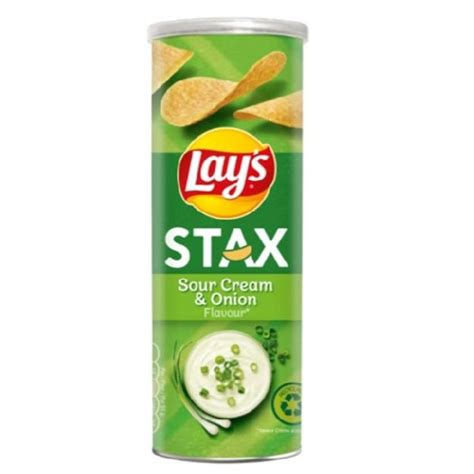 Lay's Stax Sour Cream Onion 135g | Lazada PH