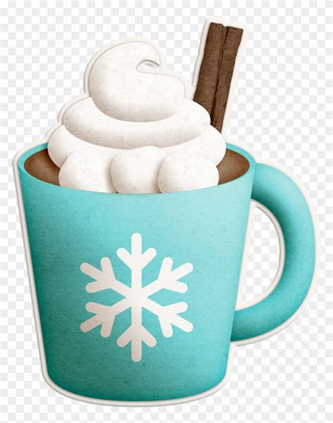 Hot Cocoa - Winter Hot Chocolate Clipart, HD Png Download - 780x986(#1262527) - PngFind