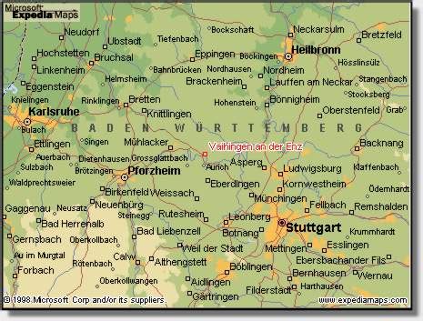 Map Of Vaihingen Germany – Map of Spain Andalucia