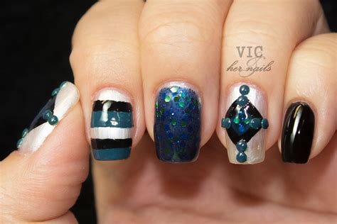 Vic and Her Nails: January N.A.I.L. - Theme 2: Inspired by Pinterest
