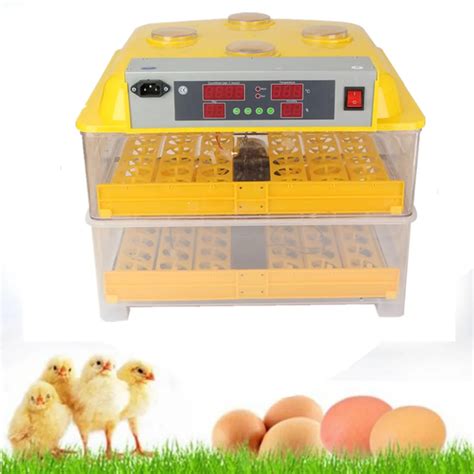 Best Price 96 Eggs Incubator Automatic Chicken Egg Incubator Poultry Hatcher Chicken Plucking ...