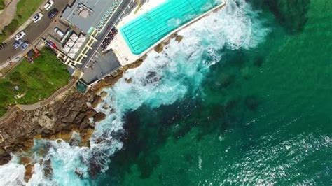 Stunning Aerial View Bondi Beach Sydney Stock Photo 360671870 ...