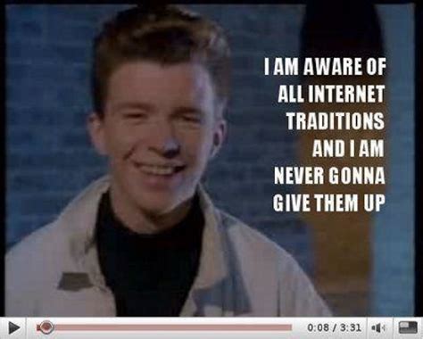 Why we’re never gonna give up on the Rickroll