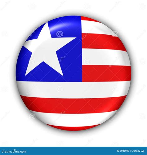 Liberia Flag stock illustration. Illustration of atlantic - 5086018